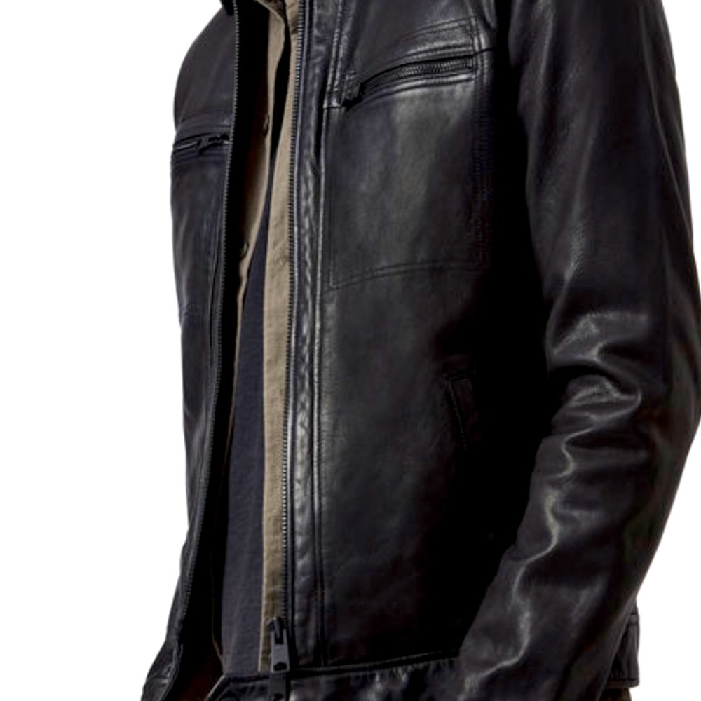 *All Saints Lark, leather jacket*